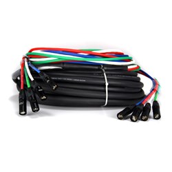 Whirlwind Fan to Fan Cat5E Ethercon 4-Channel  100 ft  WCAT5E4T